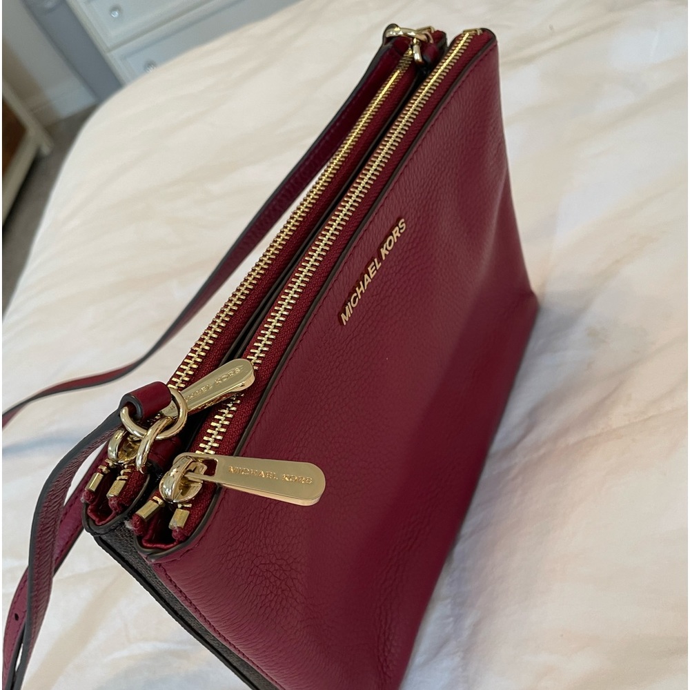 Authentic MK purse with adjustable strap